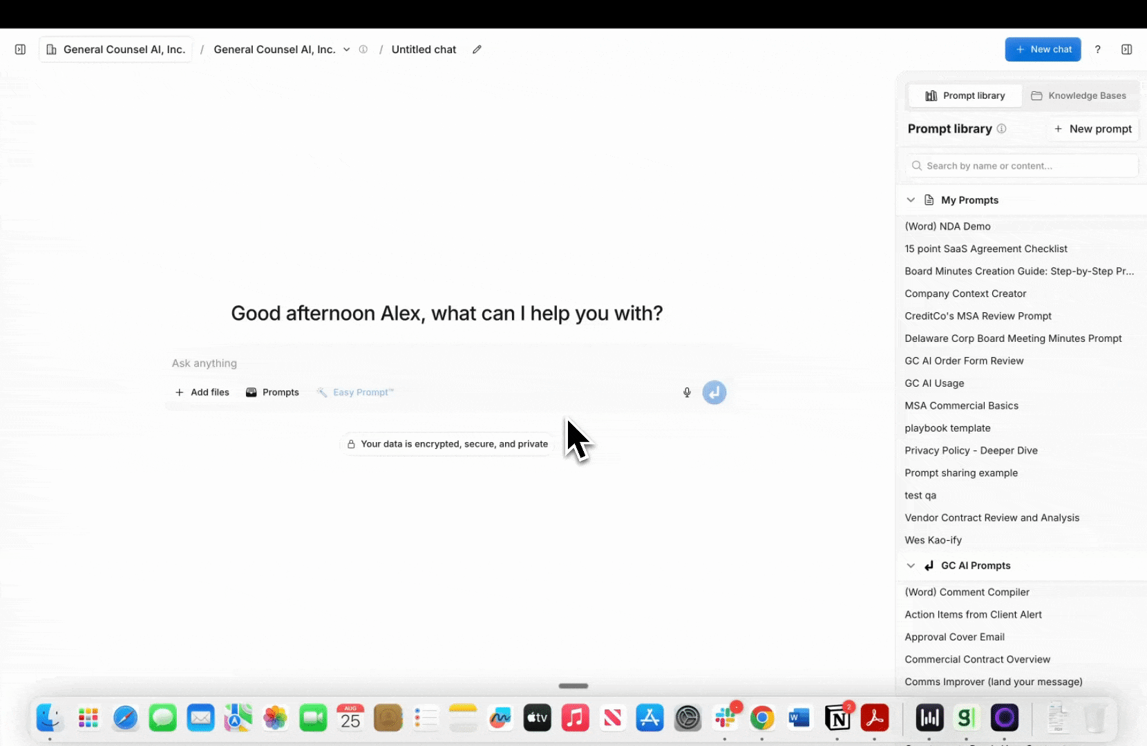 Prompt Library Search
