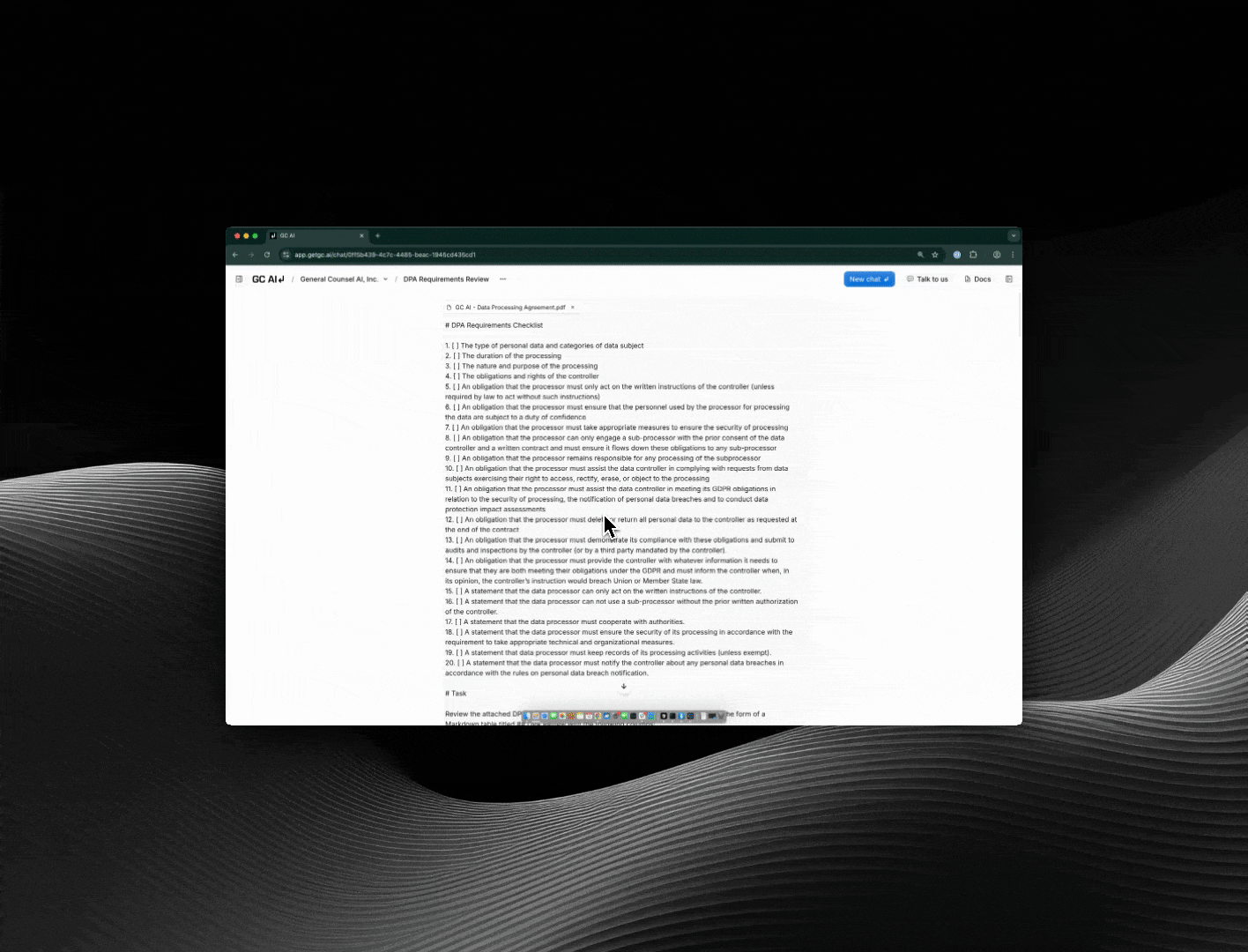 How to download a chat